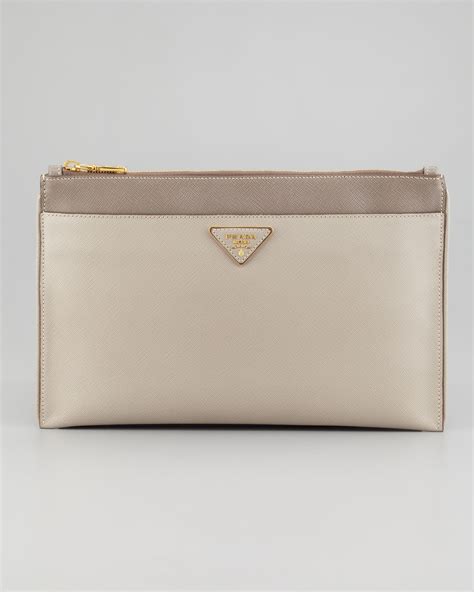 prada saffiano lux clutch price|prada clutch.